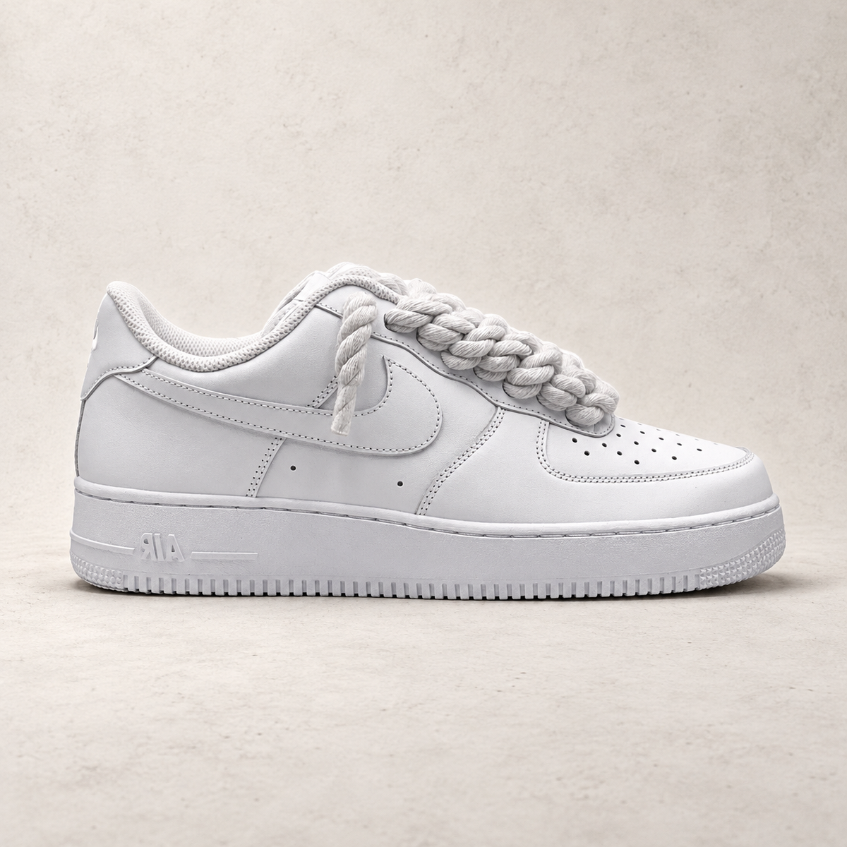 Nike Air Force 1 Low White 07 Rope Laces - Pure White