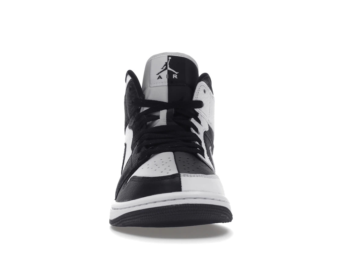 Jordan 1 Mid Split Black White (Women's)