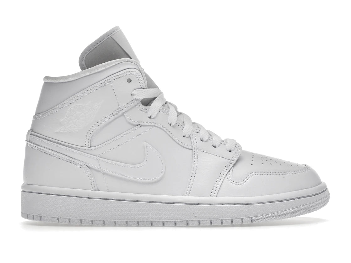 Air Jordan Mid Triple White (2022) (Women's)