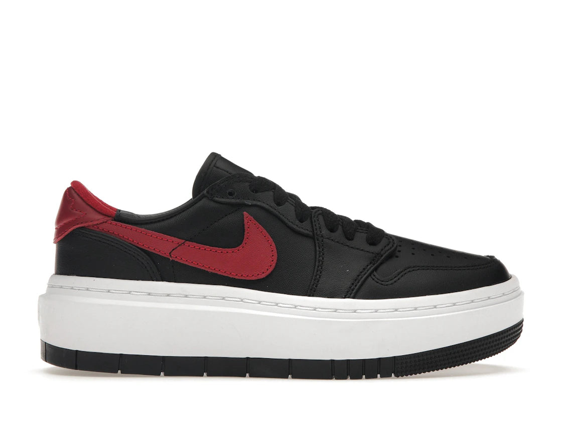 Jordan 1 Elevate Low Black Gym Red White (Women's)