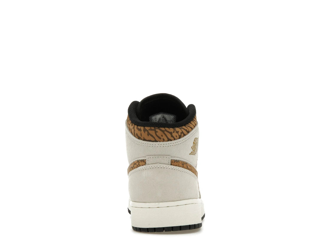 Jordan 1 Mid SE Brown Elephant (GS)