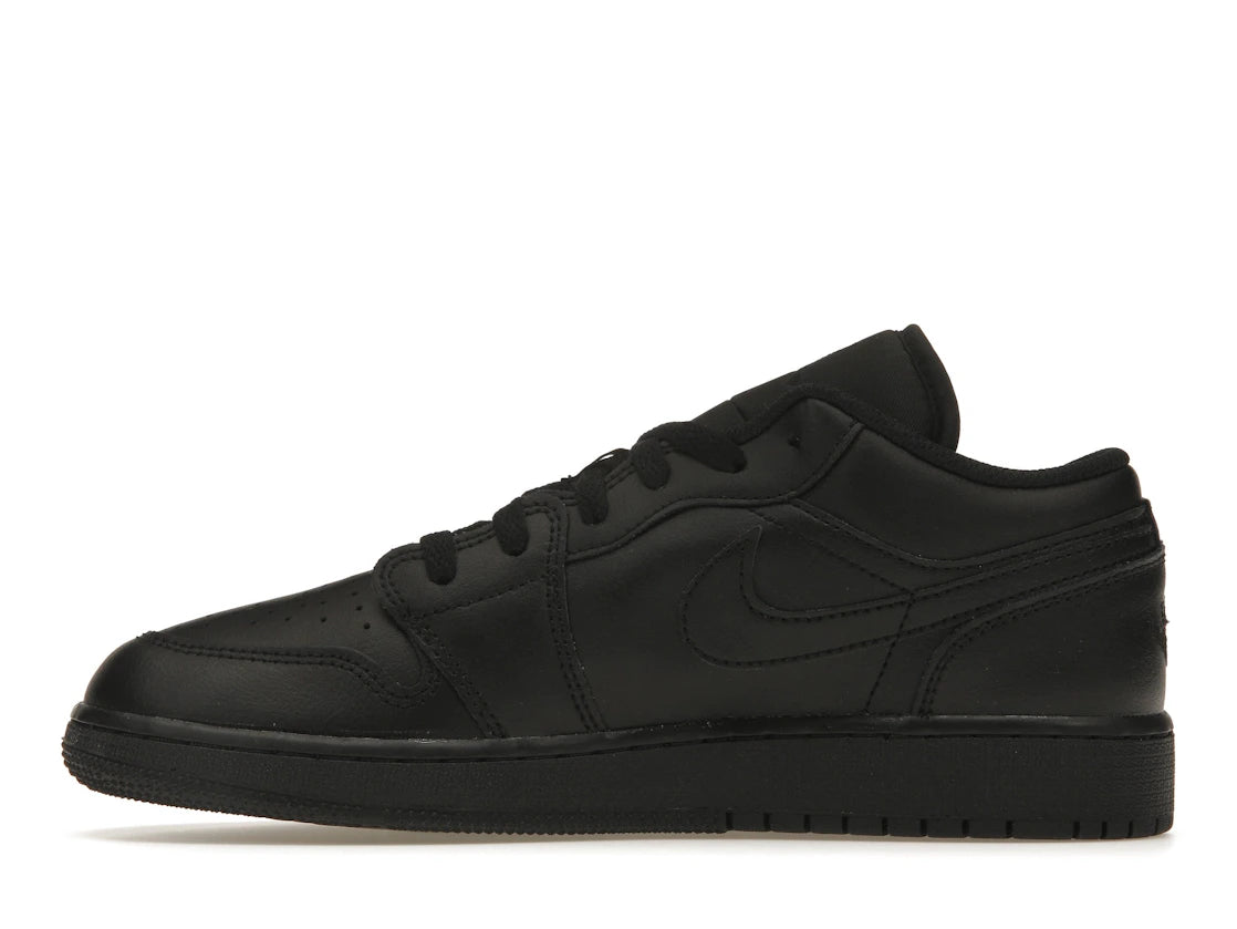 Jordan 1 Low Triple Black (2022) (GS)