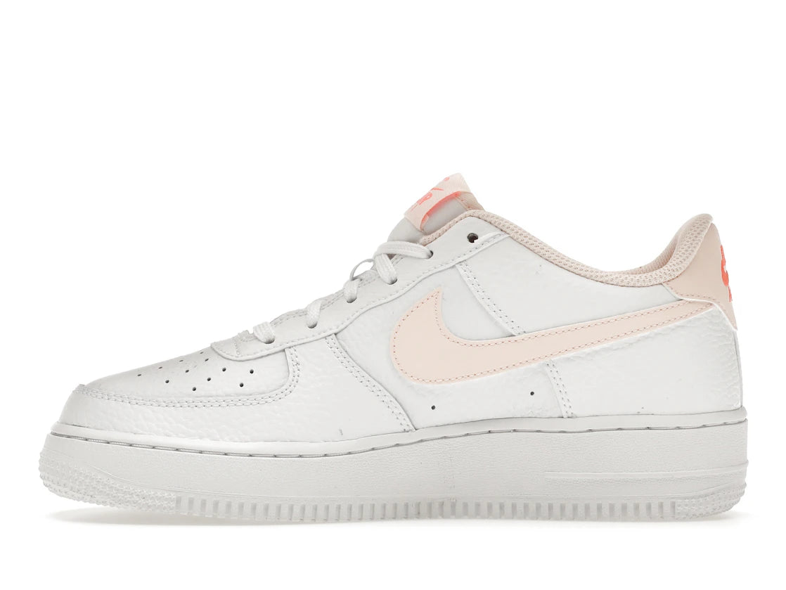 Nike Air Force 1 Low White Hyper Crimson (GS)