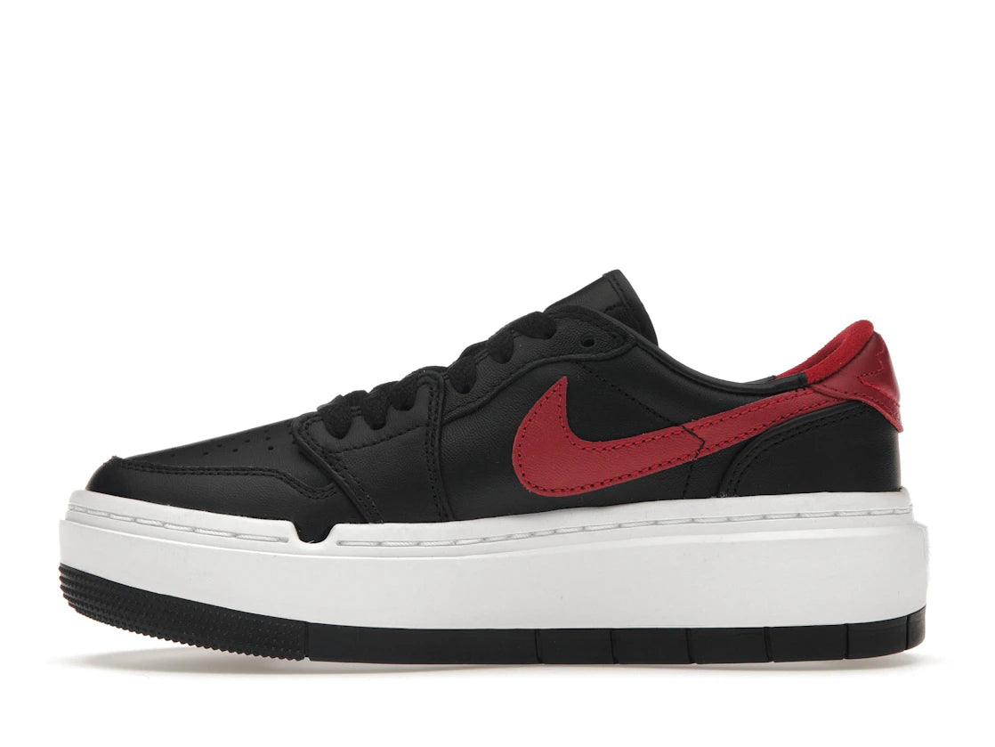 Jordan 1 Elevate Low Black Gym Red White (Women's)