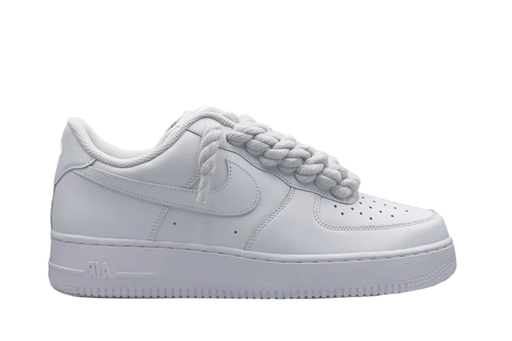 Nike Air Force 1 Low White 07 Rope Laces - Pure White