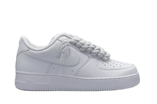 Nike Air Force 1 Low White 07 Rope Laces - Pure White