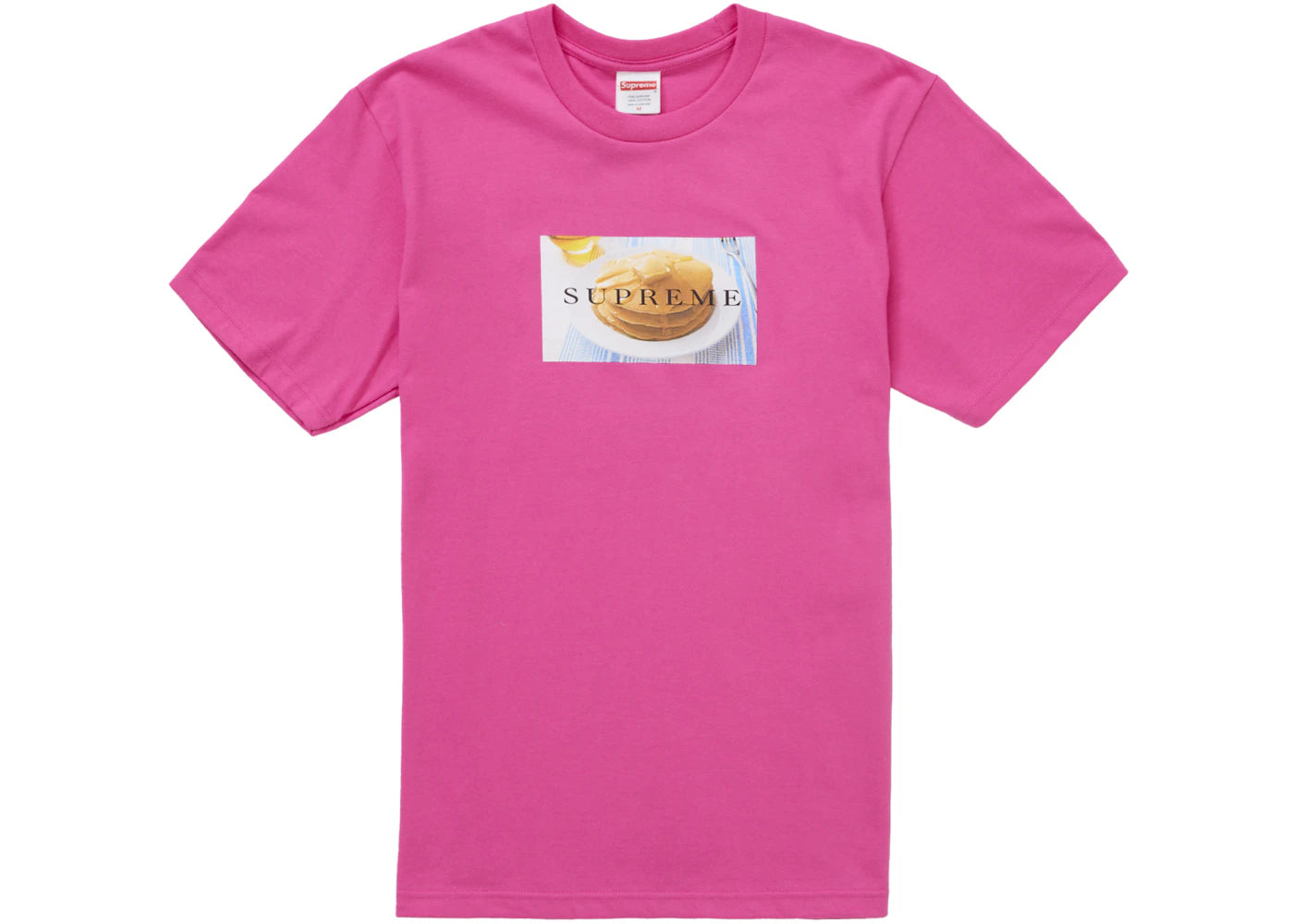 Supreme Pancakes Tee Fuchsia
