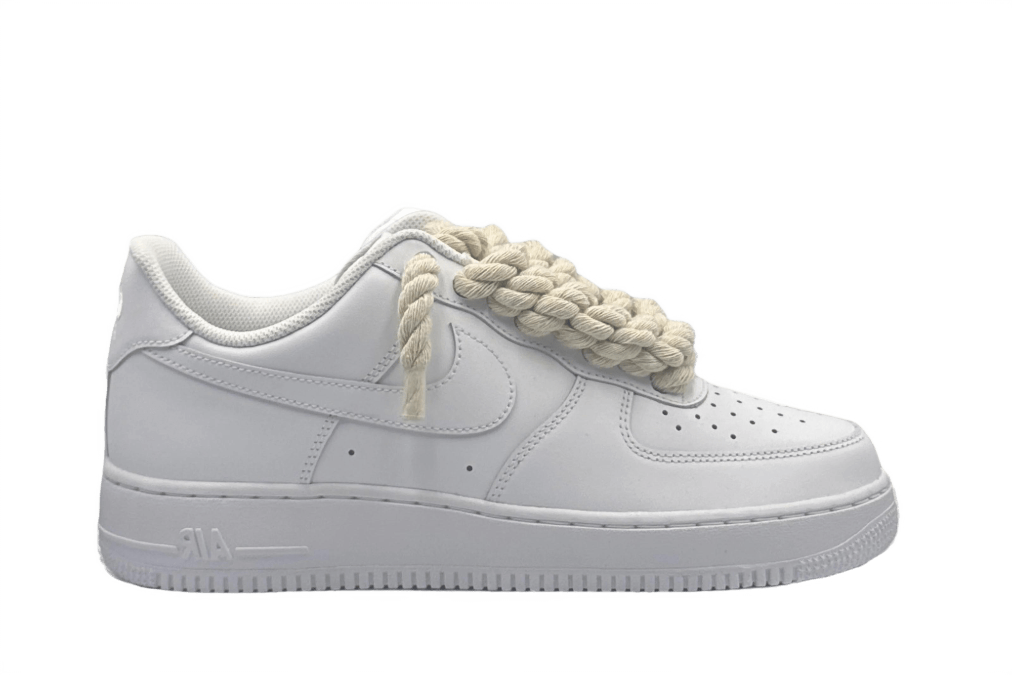 Nike Air Force 1 Low White 07 Rope Laces - Natural