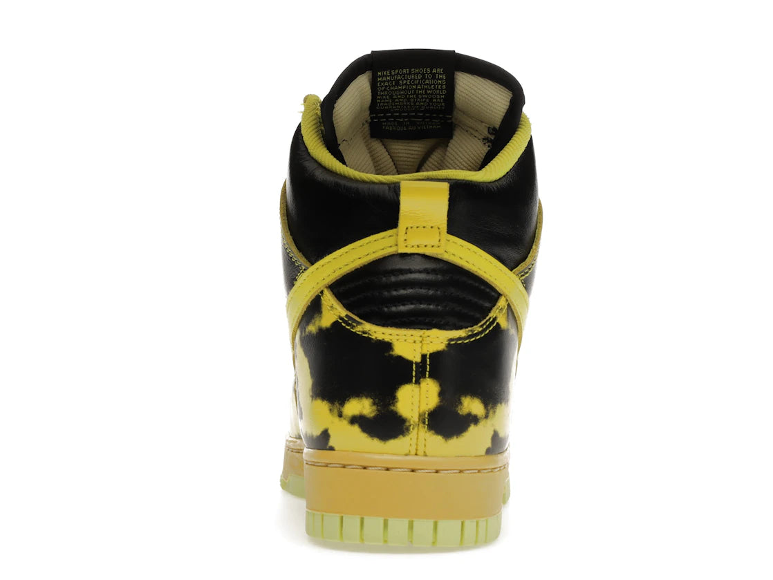 Nike Dunk High 1985 SP Yellow Acid Wash