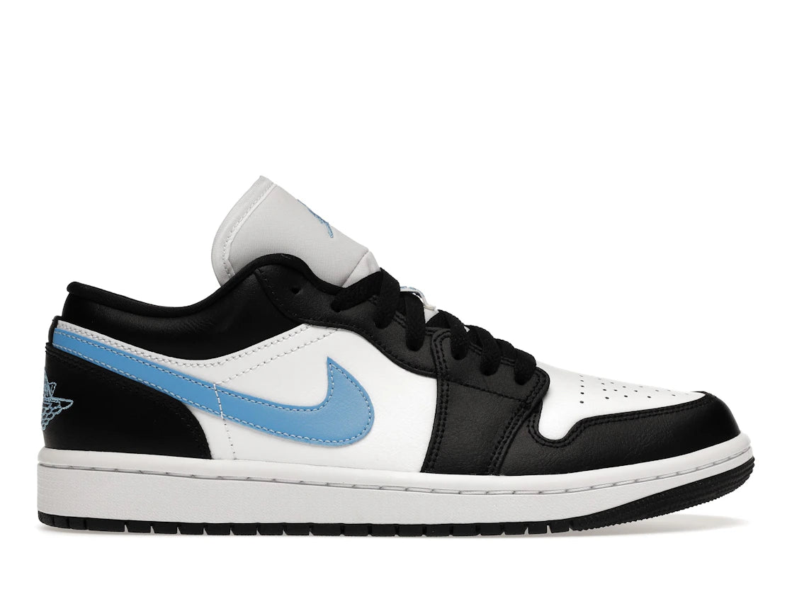Jordan 1 Low Black University Blue White (Women's)