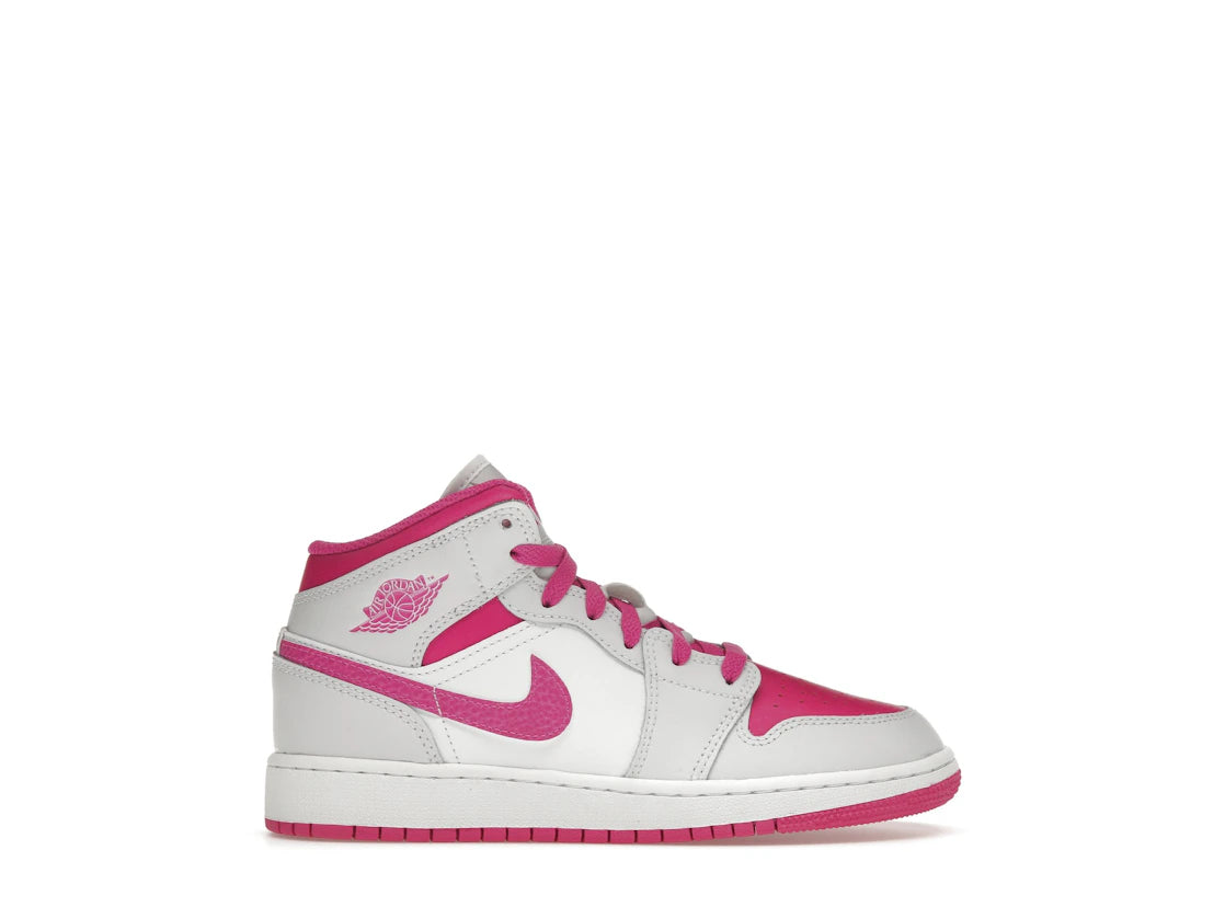 Jordan 1 Mid Fire Pink (GS)