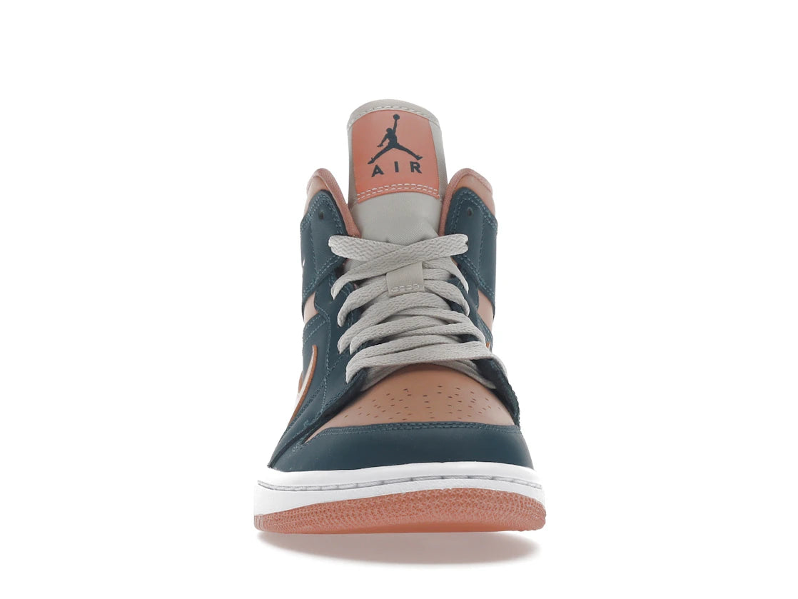 Jordan 1 Mid Dark Teal Green (Women's)
