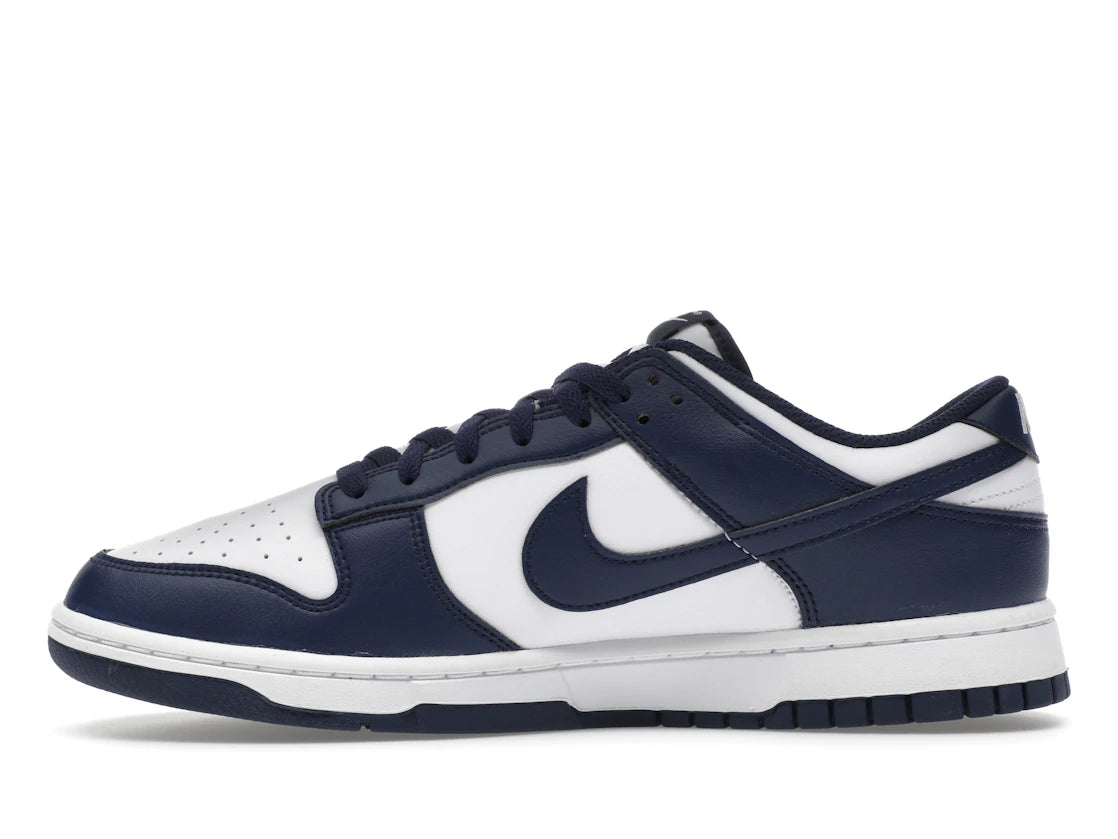 Nike Dunk Low White Midnight Navy