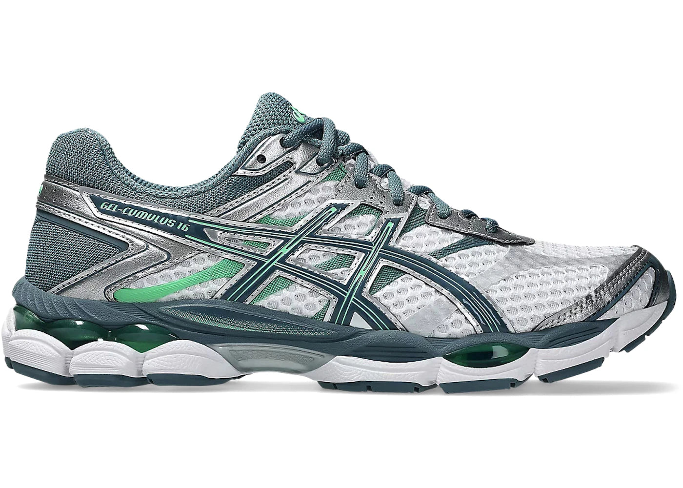 ASICS Gel-Cumulus 16 White Ironclad