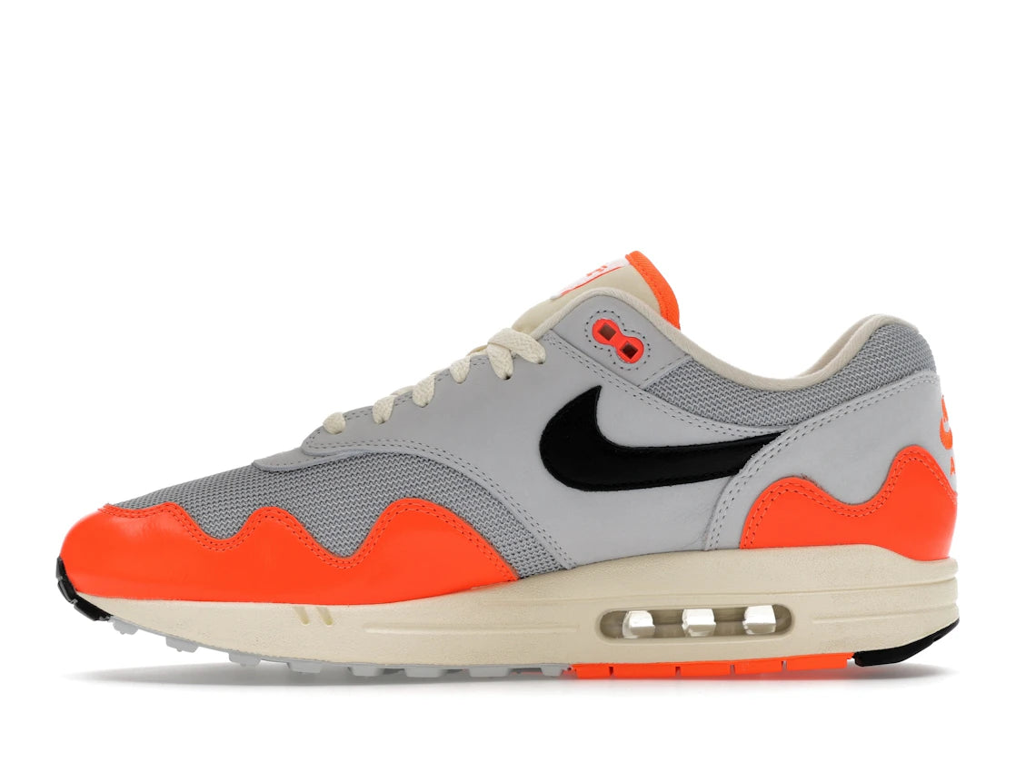 Nike Air Max 1 Patta Waves Hyper Crimson Pure Platinum (With Bracelet)